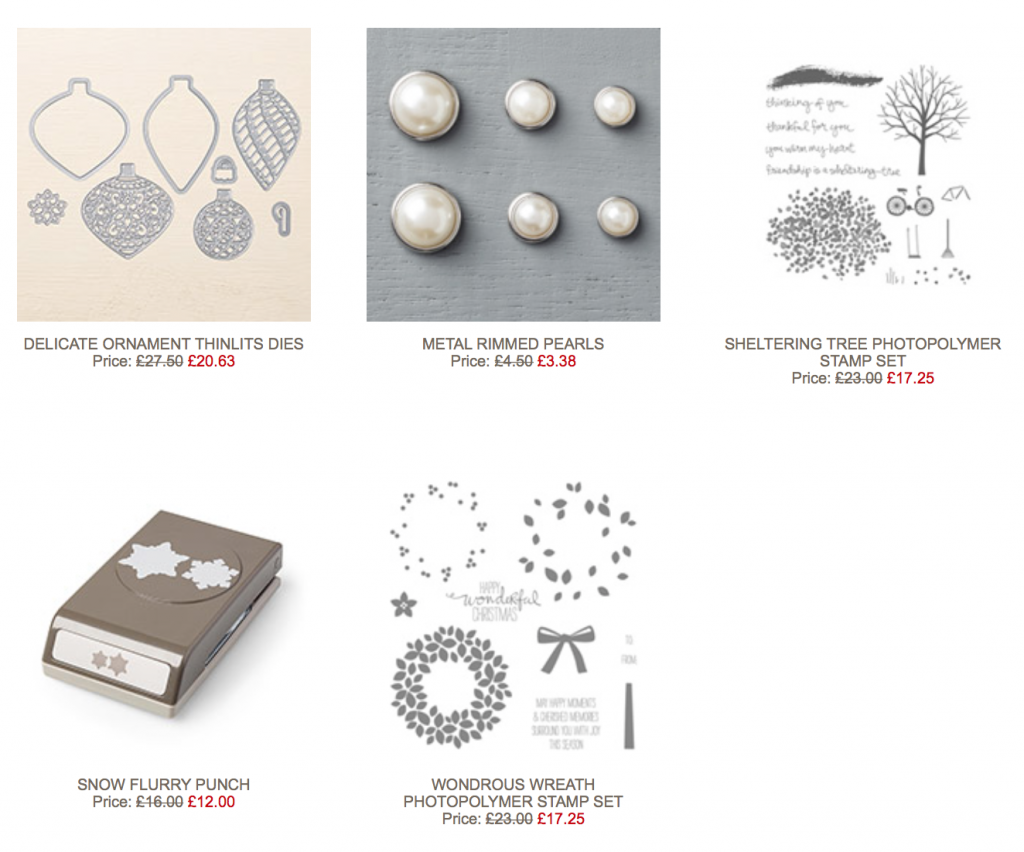 Stampin Up Weekly Deals