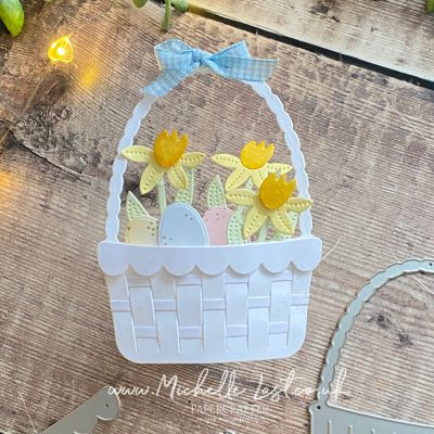 Easter Basket dies from stampin up